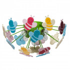 Plafonnier green kinder 5 ampoules 26 cm