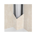 Cache tuyau en l collection mineralis - coloris & dimensions aux choix