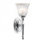 Applique dryden1, chrome et verre