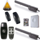 Kit de motorisation blasy324 24v poids max 250kg, paire photocellules, clignoteur à led, 1 téléco cardin