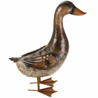 Cane en métal déco 32 x 12 x 40 cm
