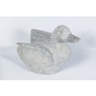 Sculpture canard envol granit helsinki - l30 cm