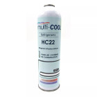 Canette réfrigérant multicool-r22 de 400grs, remplace le r22, r502 et r404a