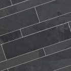 Dallage ardoise noire 60x14cm - vendu par lot de 1.008 m²
