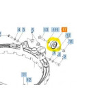 Roulette d appui suceur bd30/4