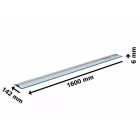 Rail de guidage 1,6m FSN 1600 pour scie circulaire BOSCH - 1600Z0000F