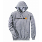 Sweatshirt CARHARTT Signature Logo Gris chiné T.L - 100074-034-L