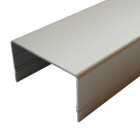 Carter d'habillage en aluminium blanc 2500 mm