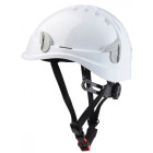 Casque de travail montagne noir protection moins 30° singer aere + jugulaire mousse confort fixation 8 points