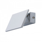 Applique murale chromée techno 1 ampoule 12 cm