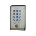 Digicode kcien en inox rétro éclairé, 2 relais cdvi