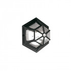 Plafonnier parish, noir