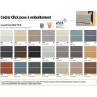 Lames de bardage Cédral Click 