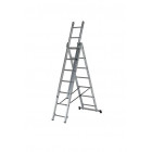 Echelle transformable 3 plans 6.50 m, CENT170311