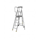 Escabeau mobile de rayonnage 6 marches, CENT413606