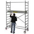 Echafaudage roulant aluminium 2.8 m, CENT414803