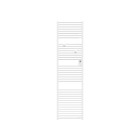 Radiateur sèche-serviettes RIVA 4 THERMOR Blanc satiné 1000W - 471258