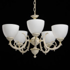 Chandelier beige classic 5 ampoules 84 cm