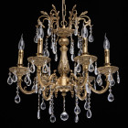 Chandelier laiton classic 6 ampoules 95 cm Chandelier laiton classic 6 ampoules 95 cm
