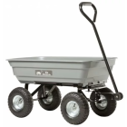 Chariot de jardin 4x4 GARDEN à caisse polypro basculante 75l HAEMMERLIN - 320062001