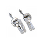Charnières de remplacement pour abattant wc en acier inoxydable 140335 msv