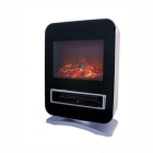 Cheminée electrique oscillante 2000w niklas radar effet flamme vive.chauffage d'appoint sélecteur flamme déco