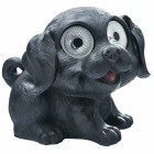 Chien solaire 2 leds 17x17cm