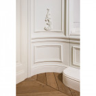 Cimaise flexible classique avec arrondis p8050f
