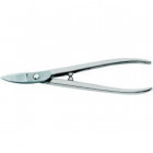 Ciseaux d'orfèvre, Long. : 175 mm, Modèle Taillants courbés, branche ouverte