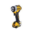 Boulonneuse 3/8 dewalt xr 12v brushless 339nm - 2 batteries 5.0 ah li-ion - dcf903p2-qw