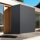 Clin de bardage gris 7016 mat texturé 1800mm bayha®