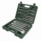 Coffret 16 pcs 4 burins plus 11 forets sds + mèche à béton pierre brique malette outils atelier bricolage helloshop26 3417027 Coffret 16 pcs 4 burins plus 11 forets sds + mèche à béton pierre brique malette outils atelier bricolage helloshop26 3417027