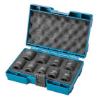 Coffret 9 douilles 1/2" MAKITA - B-66232