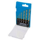 Coffret de 7 mèches en acier rapide - 1,5 - 6 mm
