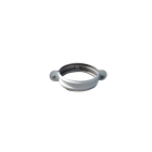 Collier de fixation Alu 10/10ème pour descente d'eau pluviales ronde - Diamètre et couleur au choix