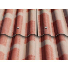 Plaque ondulée 5 ondes flammée Coloragri FR® (à l'unité) Eternit 