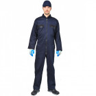 Combinaison de travail singer agri 1 zip polyester/coton marine haute qualite - Taille au choix