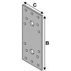Connecteur plat 200x90x3,0 Alsafix - CP200090