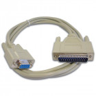 Cordon De Liaison Modem Subd9 Femelle - Subd25 Male / 2M