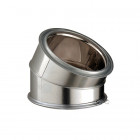 Coude isolé inox galva 230 Poujoulat 30°