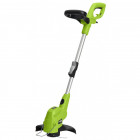 Coupe bordures electrique 450w vito tige extensible -coupe 25cm-tête automatique fil 1.5mm  guide de coupe