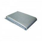 Couverture anti feu protection 650° - 2m x 1m - fibre de verre revêtue polyuréthane une face