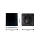 Humidificateur d'air oskar noir