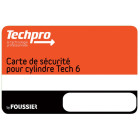 Cylindre de surete tech 6 nickele varie 30x60 techpro