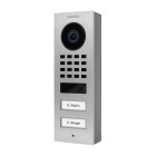 Portier vidéo ip avec détecteur de mouvement 2 sonnettes - doorbird d1102v inox eau salée - montage saillie