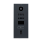 Portier vidéo ip 1 sonnette avec lecteur d'empreinte - doorbird d2101fv fingerprint 50 anthracite