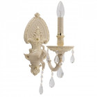Applique murale beige classic 1 ampoule 28 cm