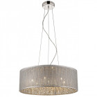 Suspension argent brighton 7 lumières