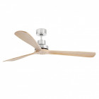 Ventilateur de plafond nickel mat lantau