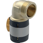 Coude raccord 90° FlowFit avec filetage mâle - DN. 50 - Ø 63 mm x Rp. 2'' - GEBERIT - 620.506.00.1